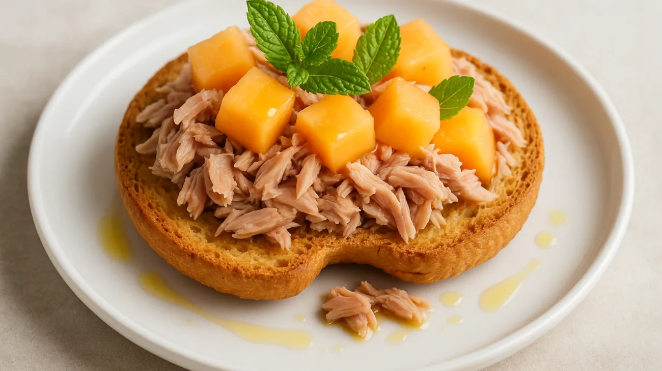 Frisella melone tonno"