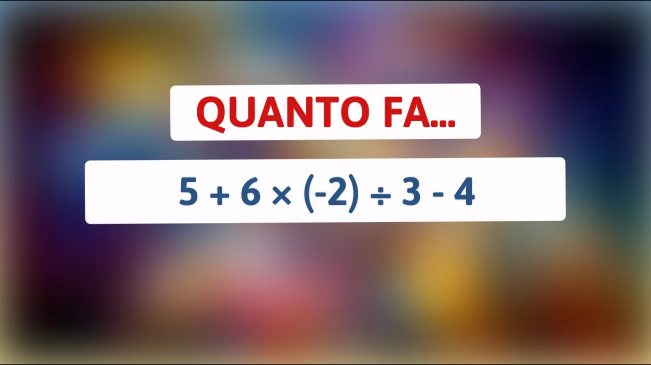 Scopri il segreto matematico che solo i veri geni riescono a risolvere: ecco la sfida impossibile che metterà alla prova la tua intelligenza! Sei pronto a svelare il mistero?"