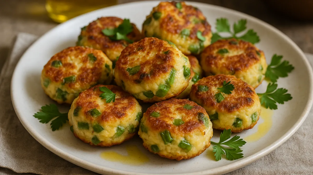polpette di ricotta fagiolini pane raffermo"